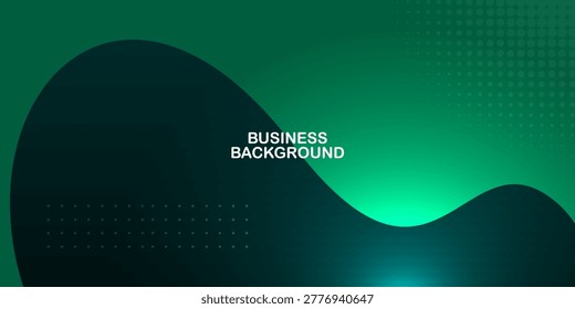Modern gradient colorful of green background	