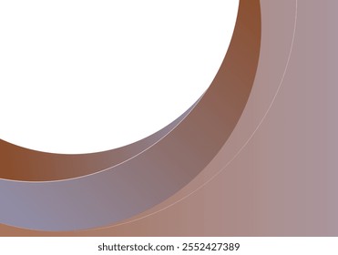 Modern gradient curve banner background. Vector illustration background. 