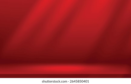  modern gradient dark red light studio room with business copy space background