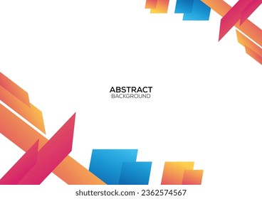 modern gradient geometric abstract design 