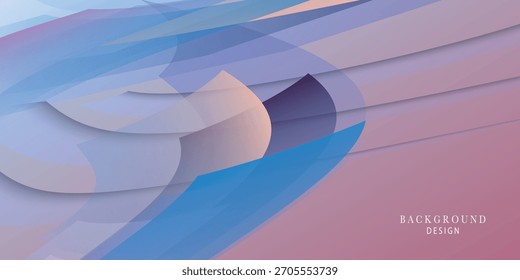 Fondo geométrico degradado moderno en color pastel