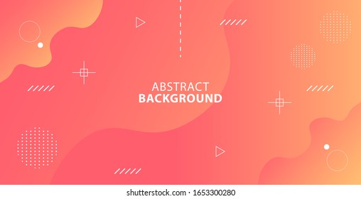 Modern gradient geometric shapes background. EPS 10