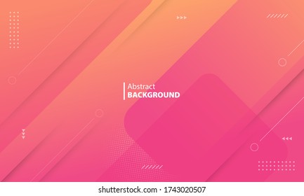 Modern gradient geometric shapes background. EPS 10