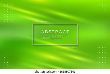 Modern gradient green colorful background combine with abstract shape and element. 