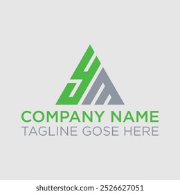 modern gradient initial MY YM logo vector. initial MY or YM logo. monogram logo design combination of letters M and Y in gold color forming a diamond. usable for brand and business logos. flat design.