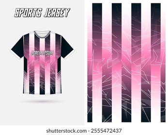 Modern gradient jersey design for men's football or soccer jersey apparel team, editable and perfectly fit for a sophisticated look yet still sporty vibe.