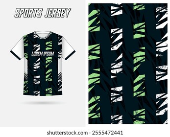 Modern gradient jersey design for men's football or soccer jersey apparel team, editable and perfectly fit for a sophisticated look yet still sporty vibe.