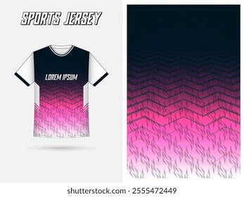 Modern gradient jersey design for men's football or soccer jersey apparel team, editable and perfectly fit for a sophisticated look yet still sporty vibe.