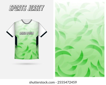 Modern gradient jersey design for men's football or soccer jersey apparel team, editable and perfectly fit for a sophisticated look yet still sporty vibe.