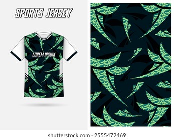 Modern gradient jersey design for men's football or soccer jersey apparel team, editable and perfectly fit for a sophisticated look yet still sporty vibe.