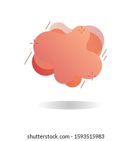 Modern Gradient Liquid Abstract Design