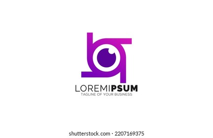 Modern Gradient Logo Minimalist Camera Icon