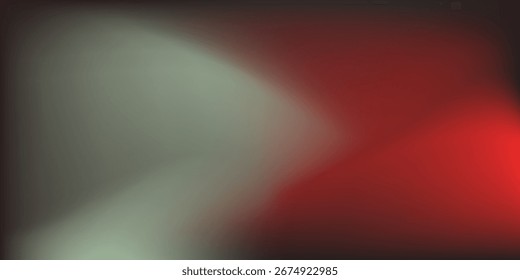 Modern Gradient mesh abstract trendy vector blurred background in black and red colors.Eps 10