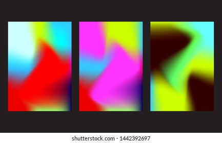 modern gradient mesh cover for brochure,leaflet,flyer catalog in a4 size with colored fluid graphic composition