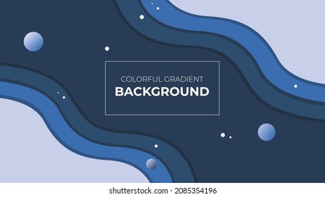 Modern gradient pattern with blue color. Suitable for wallpaper, banner, background, landing page, and many more