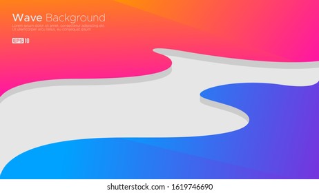  modern gradient pink and blue background
