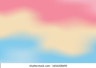 Modern gradient rainbow vector background