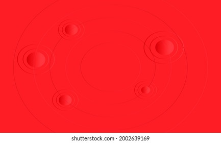 Fondo geométrico rojo degradado moderno