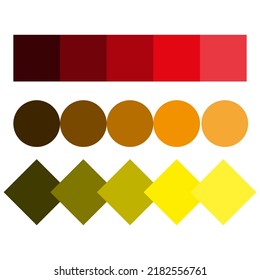 Modern gradient shapes. Design element. Vector illustration. stock image.