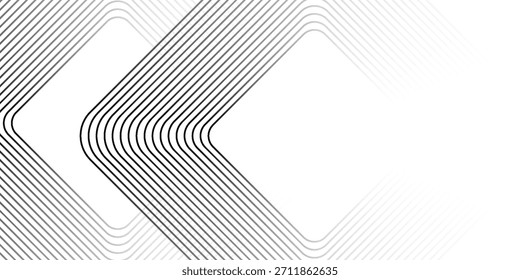 Fondo abstracto geométrico de la línea de las Formas cuadradas del gradiente moderno en diseño. concepto futurista de la tecnología del fondo del patrón