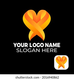 modern gradient symbol logo deign concept vector for Business Corporate company technology 
