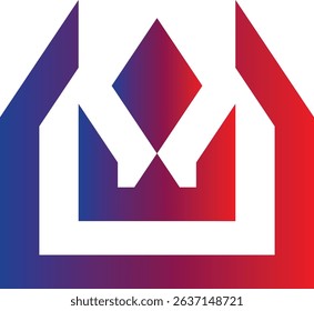 Modern Gradient W Letter Logo for Business