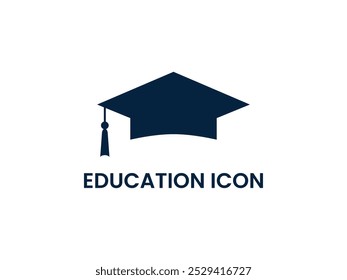  Modern Graduation cap icon. line and glyph version, student hat outline and filled vector sign. Academic cap linear and full pictogram. Education symbol, logo illustration and white background.