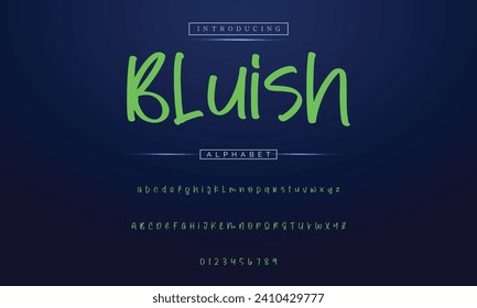 Efecto moderno del tipo de letra del graffiti con brillo y sombra, letra con letras estilo juvenil
