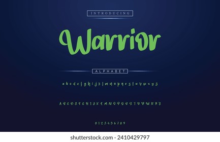 Modern graffiti font effect with highlight and shadow, youth style lettering font