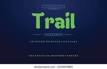 Modern graffiti font effect with highlight and shadow, youth style lettering font