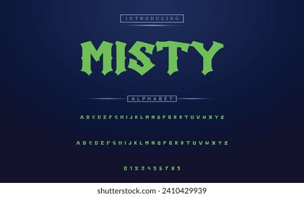 Modern graffiti font effect with highlight and shadow, youth style lettering font