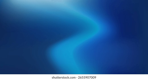 Fondo granulado moderno con una textura fluida y sedosa en ricos tonos de azul abstracto simple