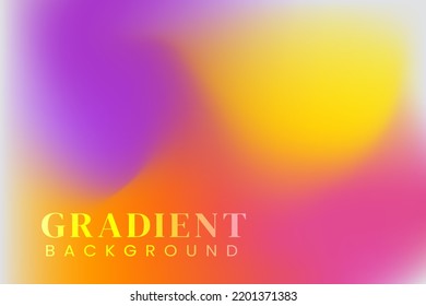 Modern Grainy Gradient Background Template