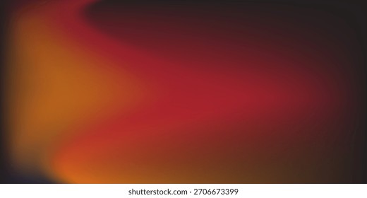 Moderne körnige warme Farbverlauf mit Rauschen orange schwarz lila rot blau Farben Banner Plakatabdeckung abstrakt einfach