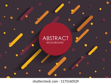 Modern graphic abstract dark tone vector background.