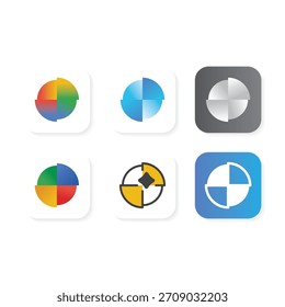 Modern graphic app logo representing creativity, design, and digital tools.