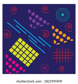 modern graphic background colorful pattern design vector
