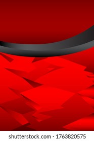 Modern graphic with curved lines for message board, for text and message design, abstract vector illustration.