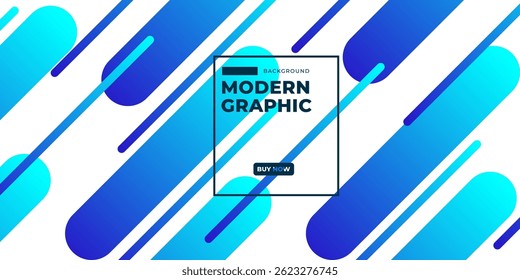 Fondo de degradado azul de Diseño gráfico moderno, líneas diagonales