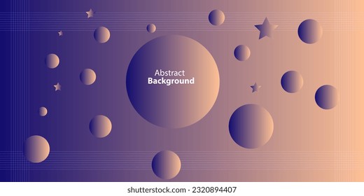 Elemento de diseño gráfico moderno Fondo abstracto de burbujas