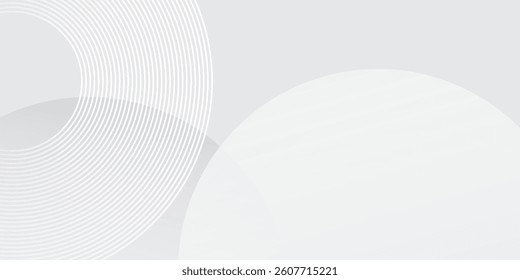 Modern graphic design element circles style concept for banner background abstract