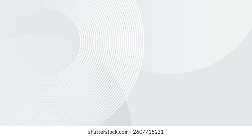Modern graphic design element circles style concept for banner background