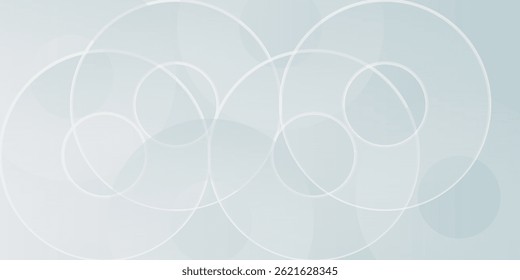 Modern graphic design element circles style concept for banner.