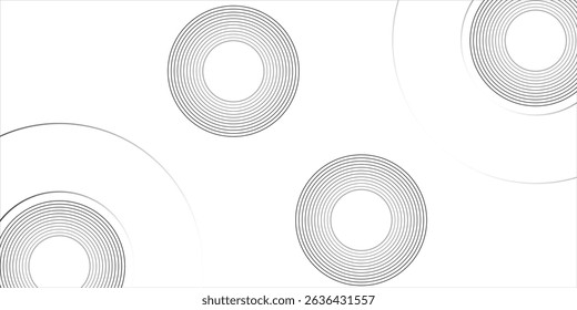 Modern graphic design element circles style concept for banner.