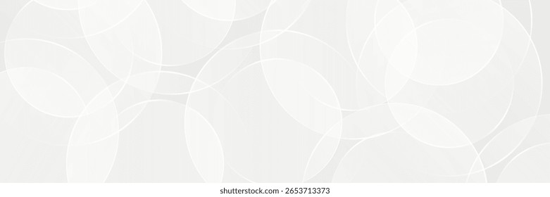 Modern graphic design element circles style concept for banner.