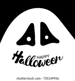 Modern Graphic Design Elements. Abstract Template with Clean Minimal Style. Halloween Layout Cover Background