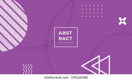 Modern graphic design geometric background. Memphis design cover collection. Memphis abstract background for certificate or social media story template. Corporate and tech background gradient color