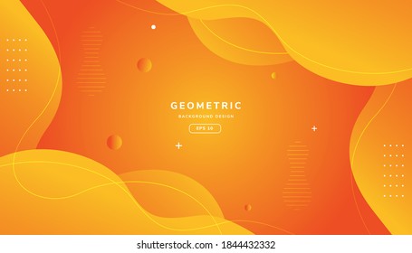 Modern graphic element with background Abstract geometric shapes. Gradient Dynamic abstract composition Vector illustration. 
Design element for web banners, posters. Eps10 vector.