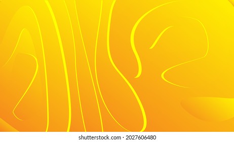 Modern graphic element with background Abstract geometric shapes. Gradient Dynamic abstract composition Vector illustration. Design element for web banners, posters, orange and yellow.