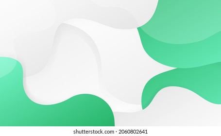 	
Modern graphic element with background Abstract geometric shapes. Gradient Dynamic abstract composition Vector illustration. Design element for web banners, posters, green and white.